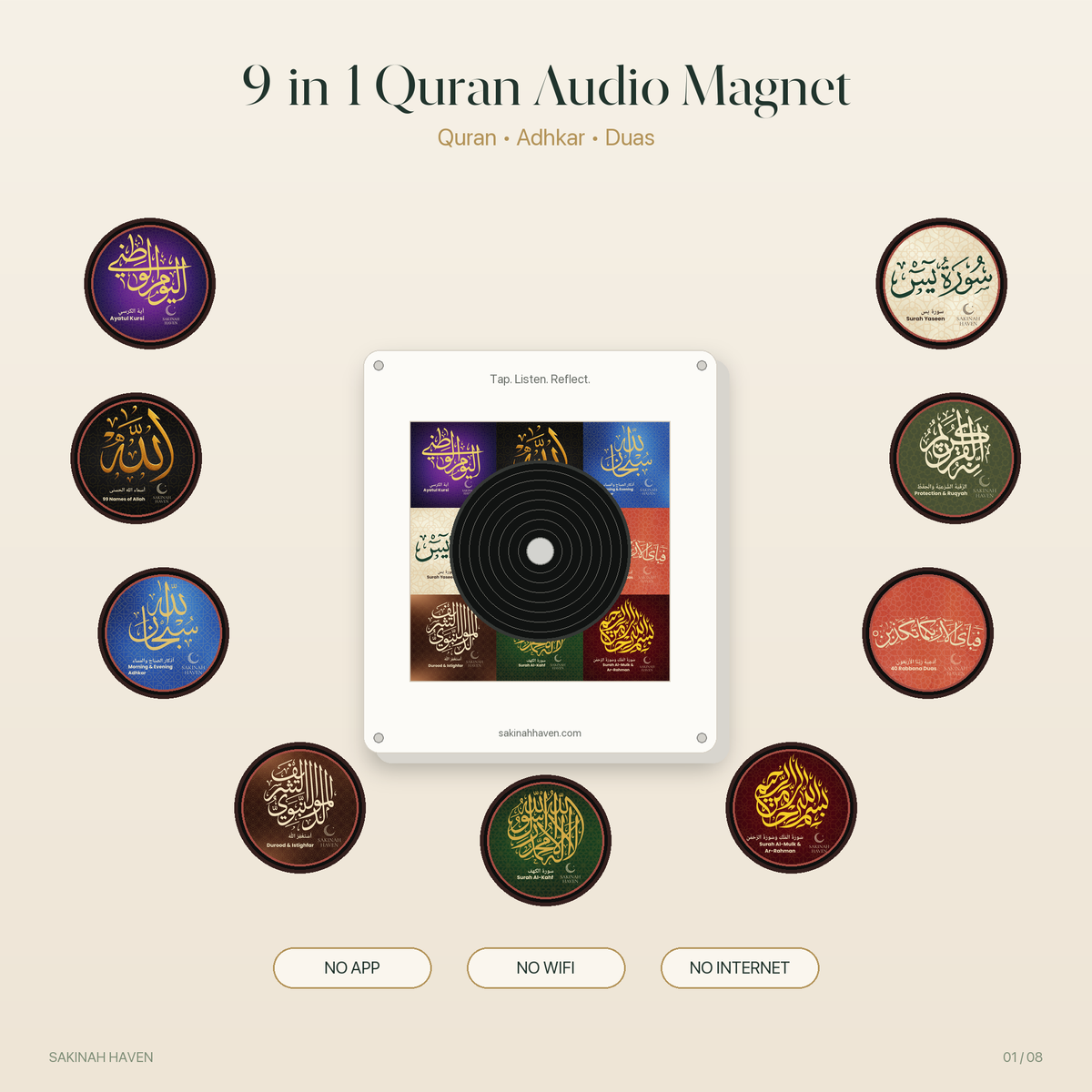 9-in-1 NFC Audio Magnet