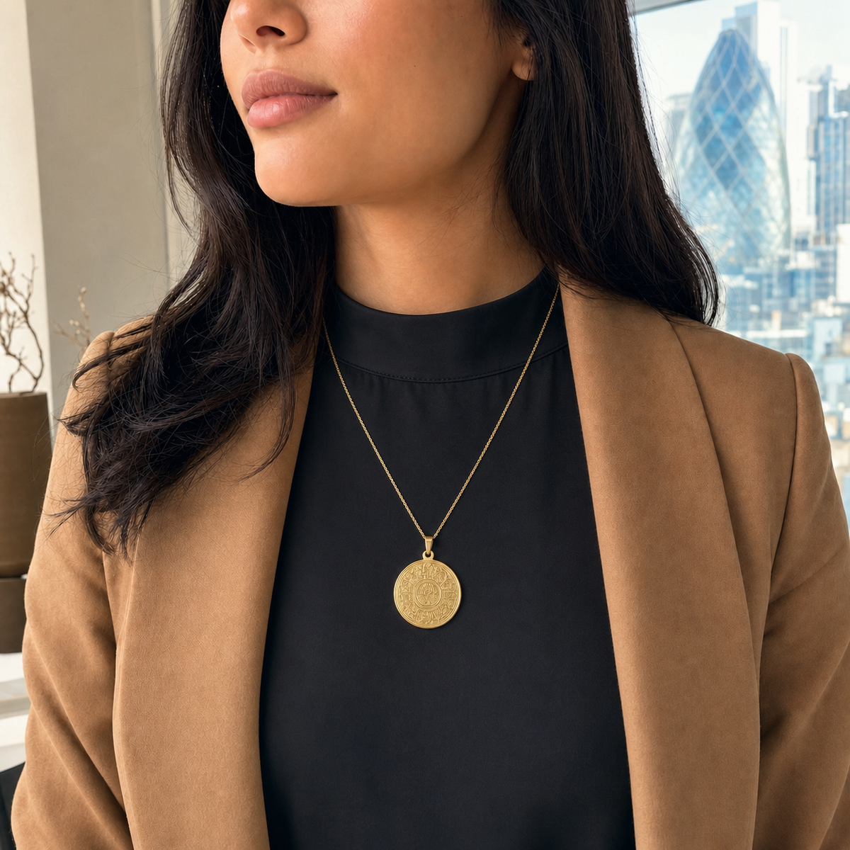Ayatul Kursi Engraved Necklace